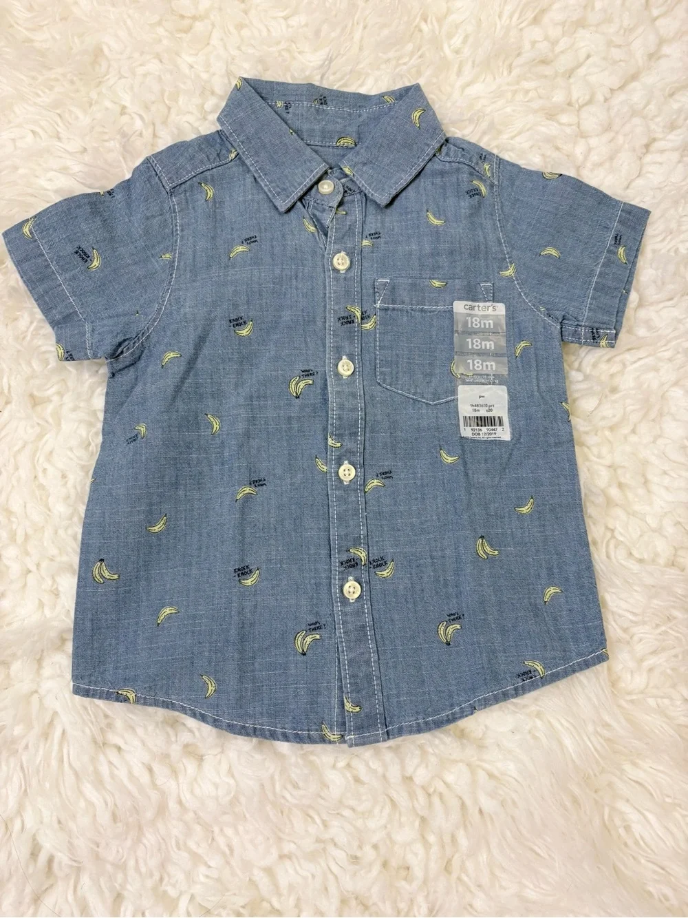 Carter's Baby Boy Summer Closet Starter Bundle - Rompers & Shirt 9-18 Months
